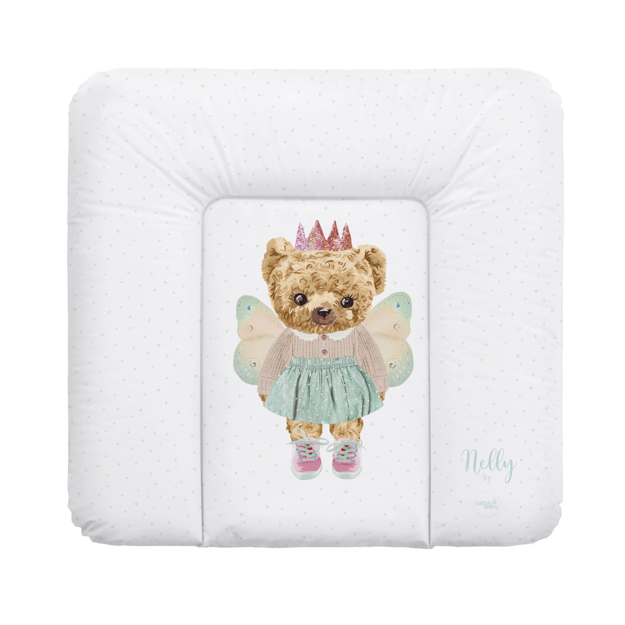 Пеленальный матрас на комод Ceba Baby Fluffy Puffy Nelly 75x72 см (W-144-132-680)