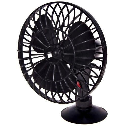 Вентилятор автомобільний 5" 12V на присосці 12 В (ВН.12.530)