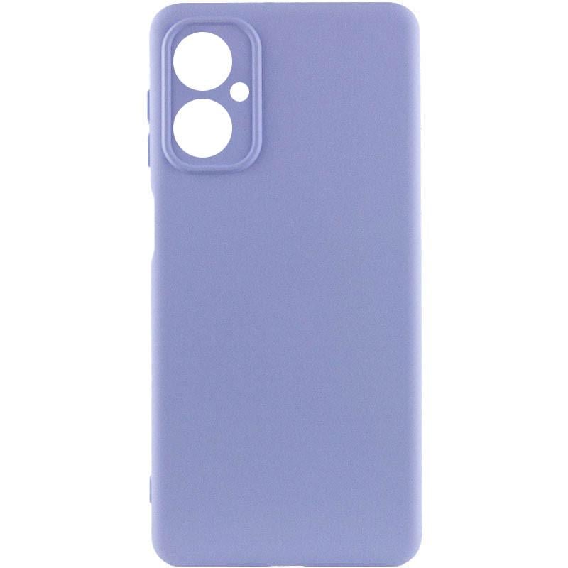 Протиударний чохол Silicone Cover Lakshmi Full Camera (A) для Motorola Moto G14 Бузковий / Dasheen