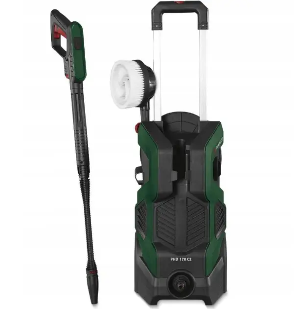 Мийка високого тиску PARKSIDE PHD 170 C2 115 бар 2400 Вт з мийною рідиною (Parkside PHD 170 C2) - фото 3 Мийка високого тиску PARKSIDE PHD 170 C2 115 бар 2400 Вт з мийною рідиною (Parkside PHD 170 C2) - фото 3
