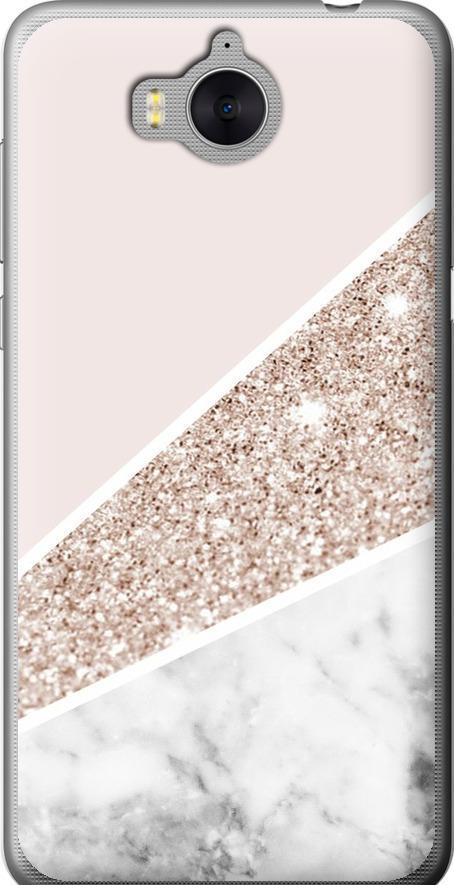 Чехол на Huawei Y5 2017 Пастельный мрамор (4342u-992-42517)