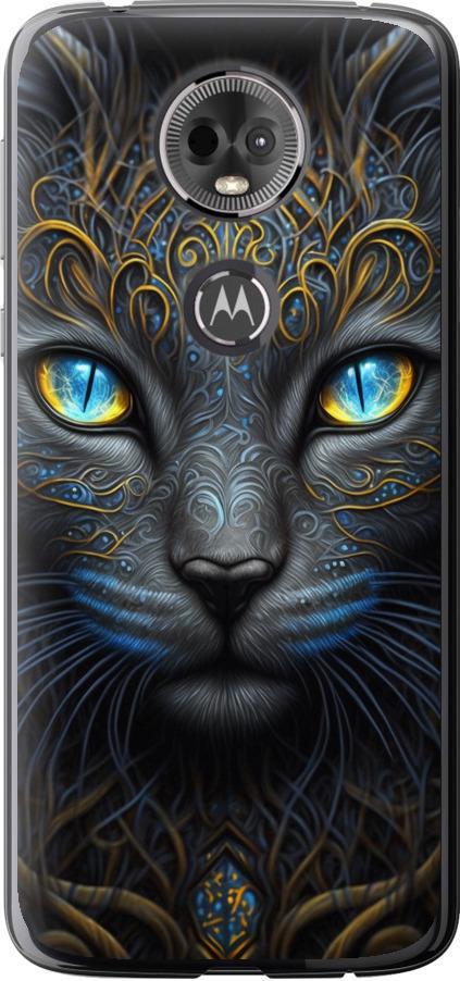 Чехол на Motorola Moto E5 Plus Кошка (5548u-1412-42517)