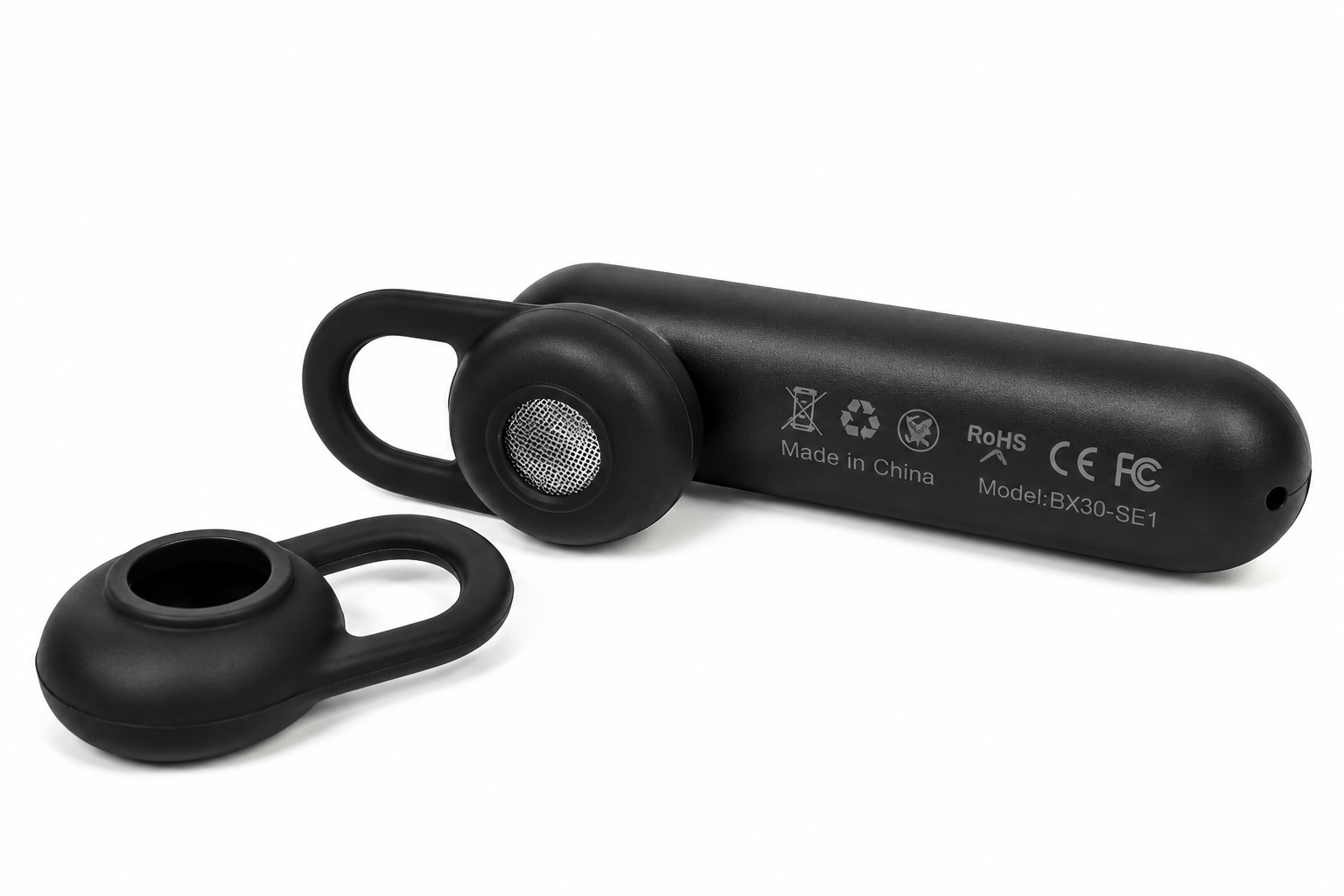 Bluetooth-гарнітура Xo BE11 USB моно з мікрофоном/кнопками керування Black (29763404)
