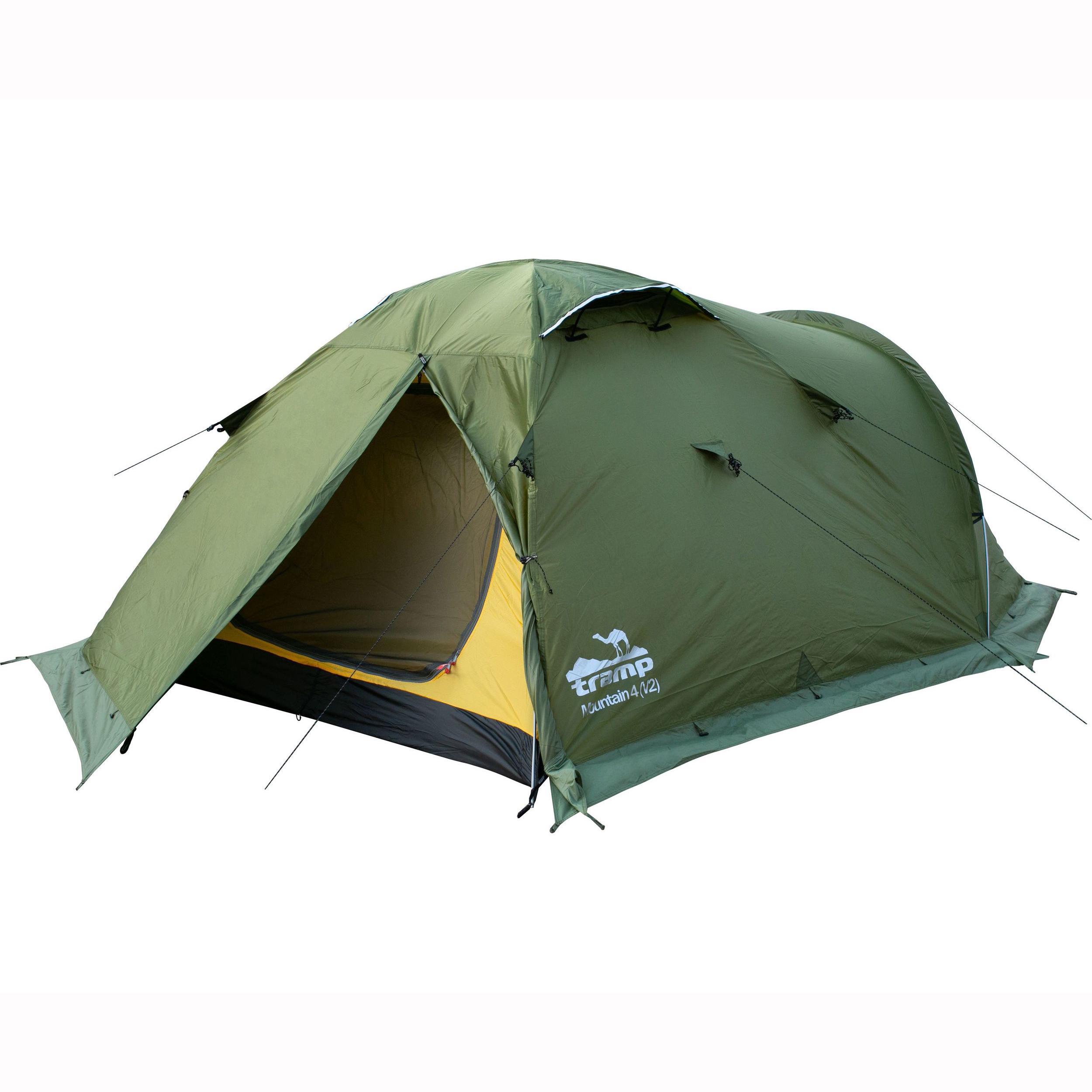Палатка Tramp Mountain 4 v2 TRT-024-green (81849)