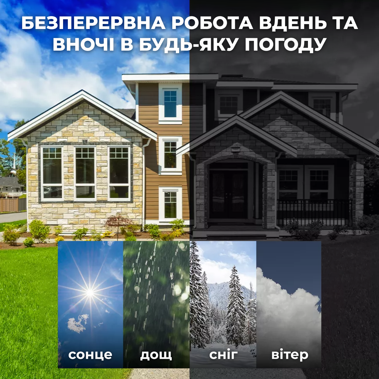 Камера відеоспостереження Wi‑Fi з нічним баченням 12 Мп Білий (234573591) - фото 4