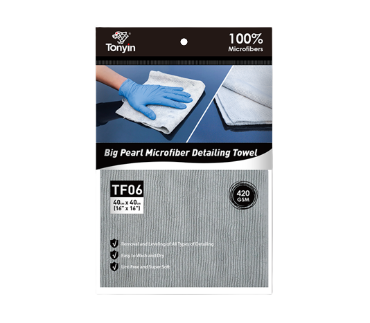 Серветка Tonyin polish compound removal towel для располіровки покриттів 40x40 см (TF06)