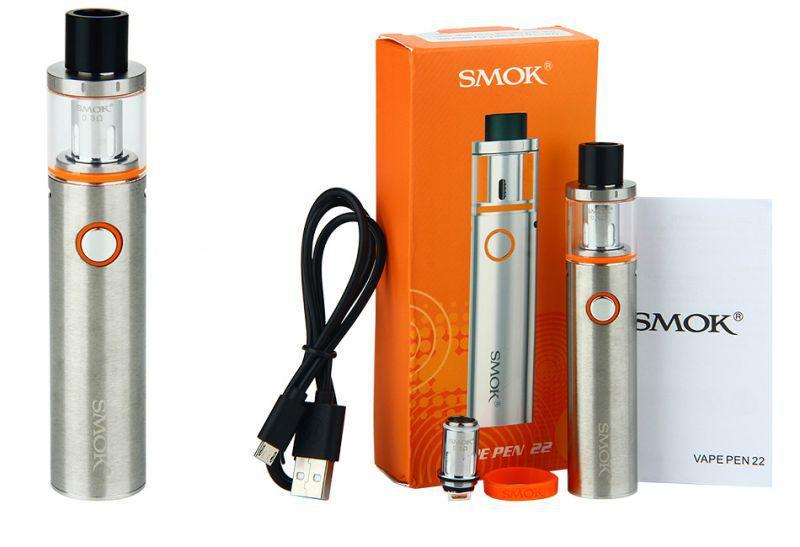 Електронна cигарета Vape Pen 22 1650 mah Kit Сталевий (sn207) - фото 7