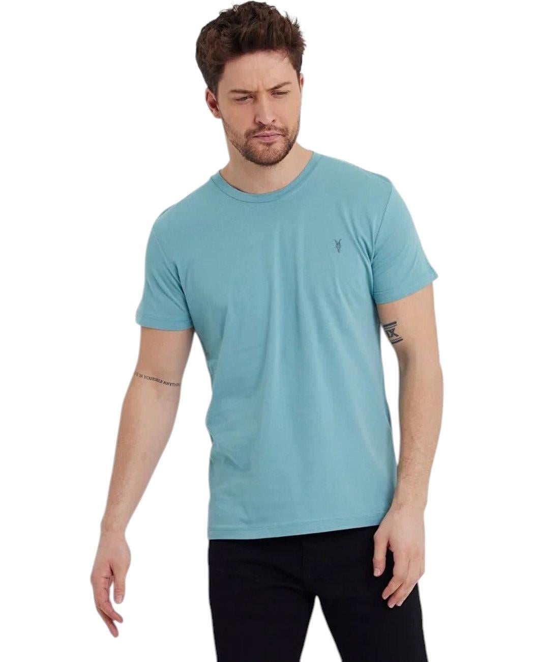 Футболка чоловіча базова Combined Blank Apparel TST0201.LBLE L Блакитний (2228682272121)