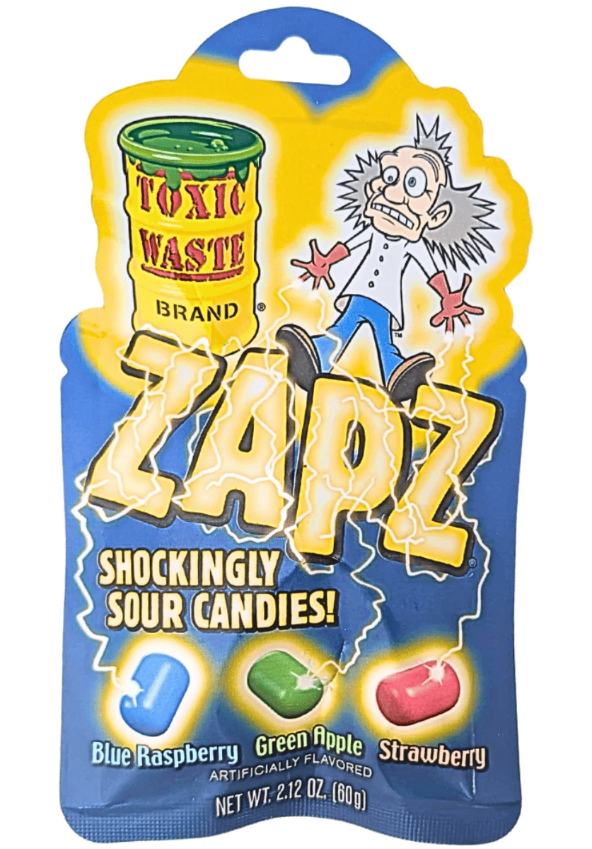 Конфеты кислые Toxic Waste Zapz Shockingly Sour Candies 60 г (2825651562) Конфеты кислые Toxic Waste Zapz Shockingly Sour Candies 60 г (2825651562)