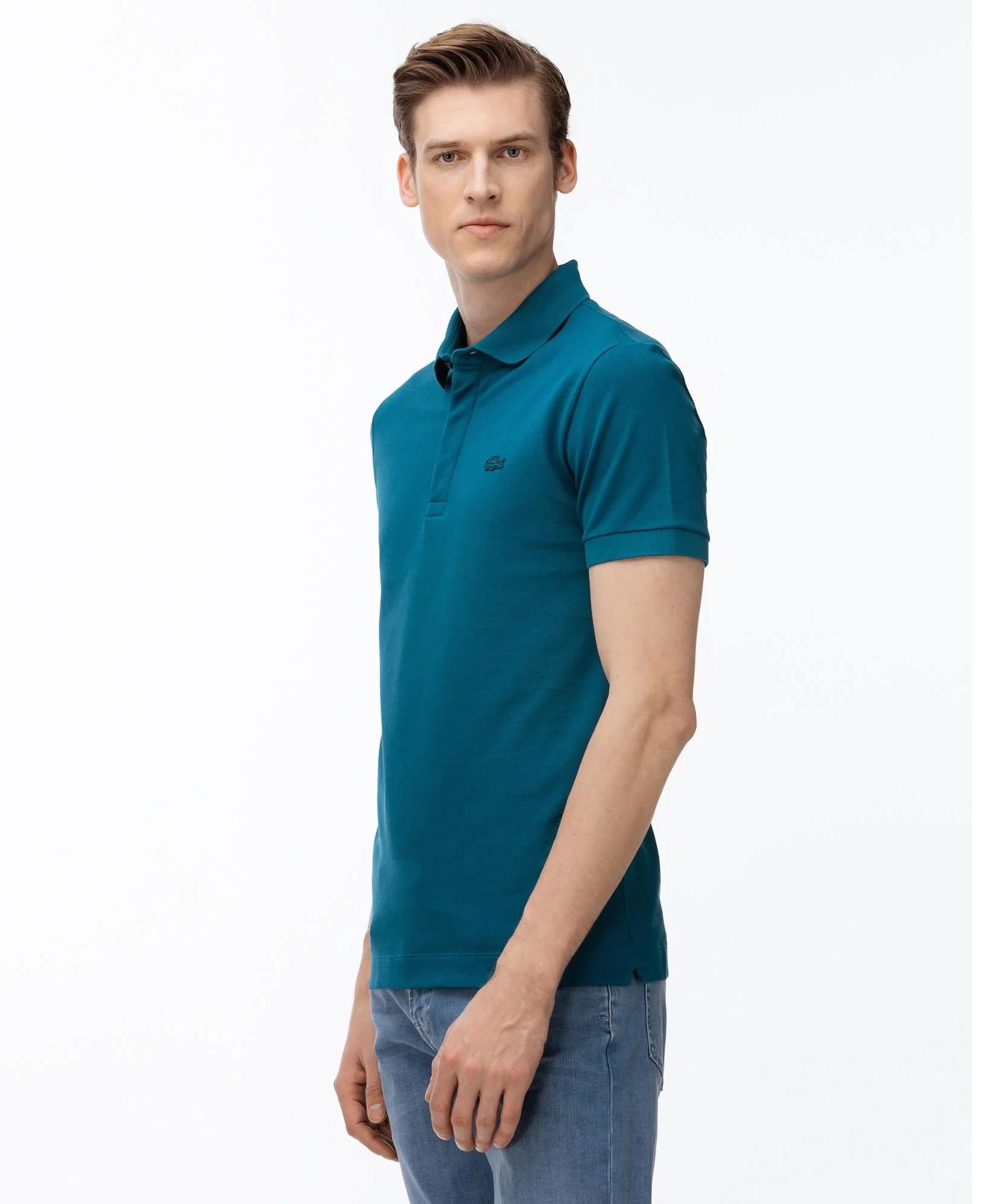 Поло мужское Lacoste Paris Polo 14088 L Navy (17865304) - фото 2