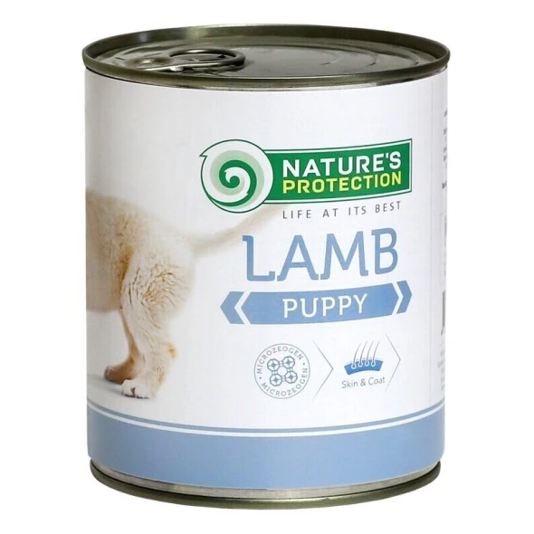 Влажный корм для щенков с ягнятиной Nature’s Protection Puppy Lamb 400 г