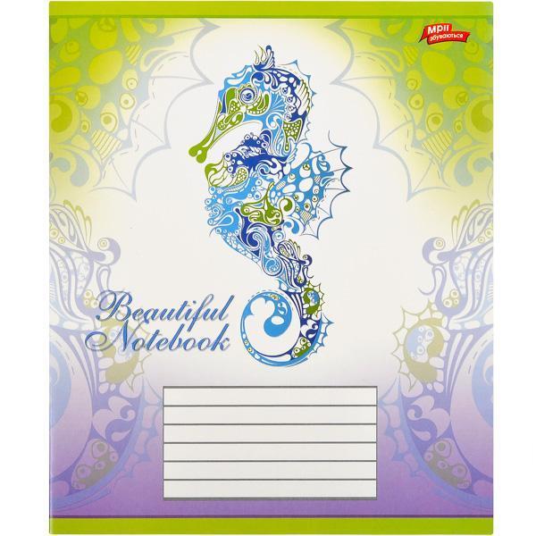 Тетрадь ученическая Мрії збуваються Beautiful notebook 2265N Вид 2 А5/12 линейка