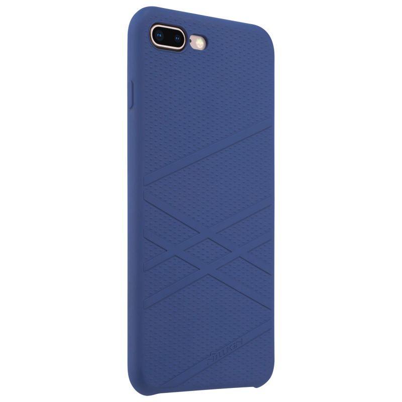 Силиконовый чехол накладка Nillkin Flex Series Case for iPhone 7/8 Plus, Blue - фото 2