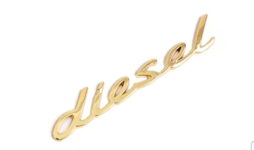 Эмблема надпись Diesel Porsche (2492605523)