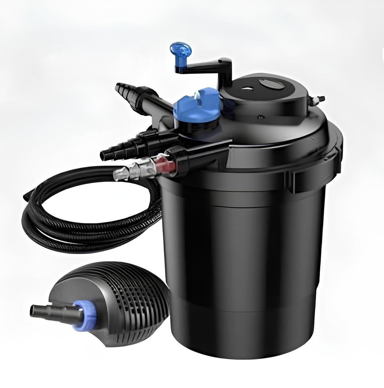 Комплект для фильтрации пруда SunSun CPF-5000T для водоемов до 8 м3 (CPF-5000T)