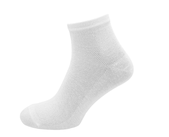 Шкарпетки жіночі у сітку Мілес 1817-1 спортивні р. 23-25 Білий