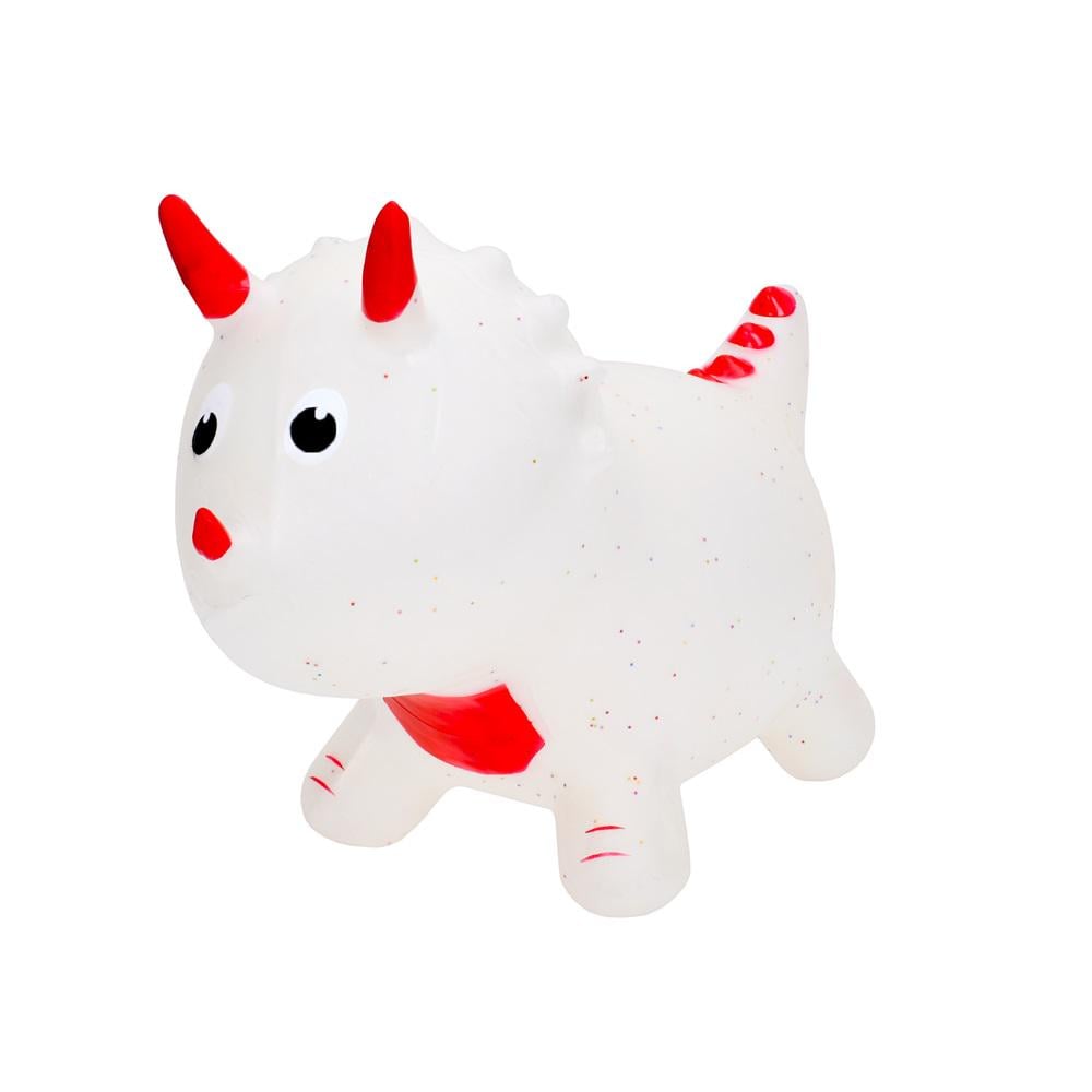 Стрибунець для дітей Динозавр MS 4151 Червоний - фото 1