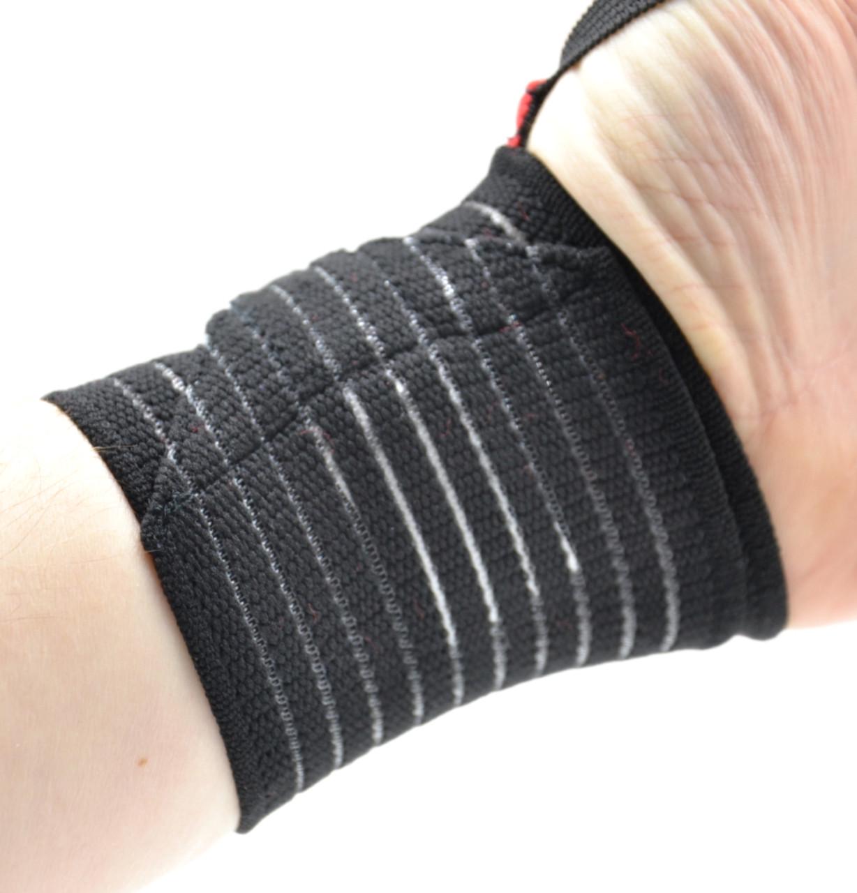 Бинти кистьові Power System PS-6000 Elastic Wrist Support пара Black/Red (27343053) - фото 7 Бинти кистьові Power System PS-6000 Elastic Wrist Support пара Black/Red (27343053) - фото 7