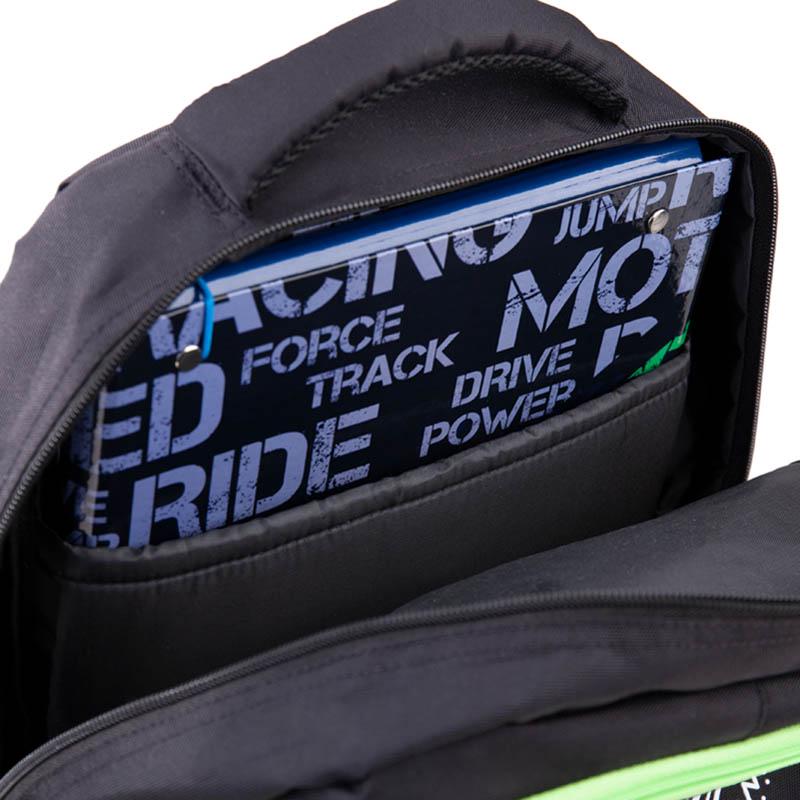 Рюкзак GoPack Education Hey Bro 38x28x18 см 20 л Черный (GO21-113M-5) - фото 6 Рюкзак GoPack Education Hey Bro 38x28x18 см 20 л Черный (GO21-113M-5) - фото 6