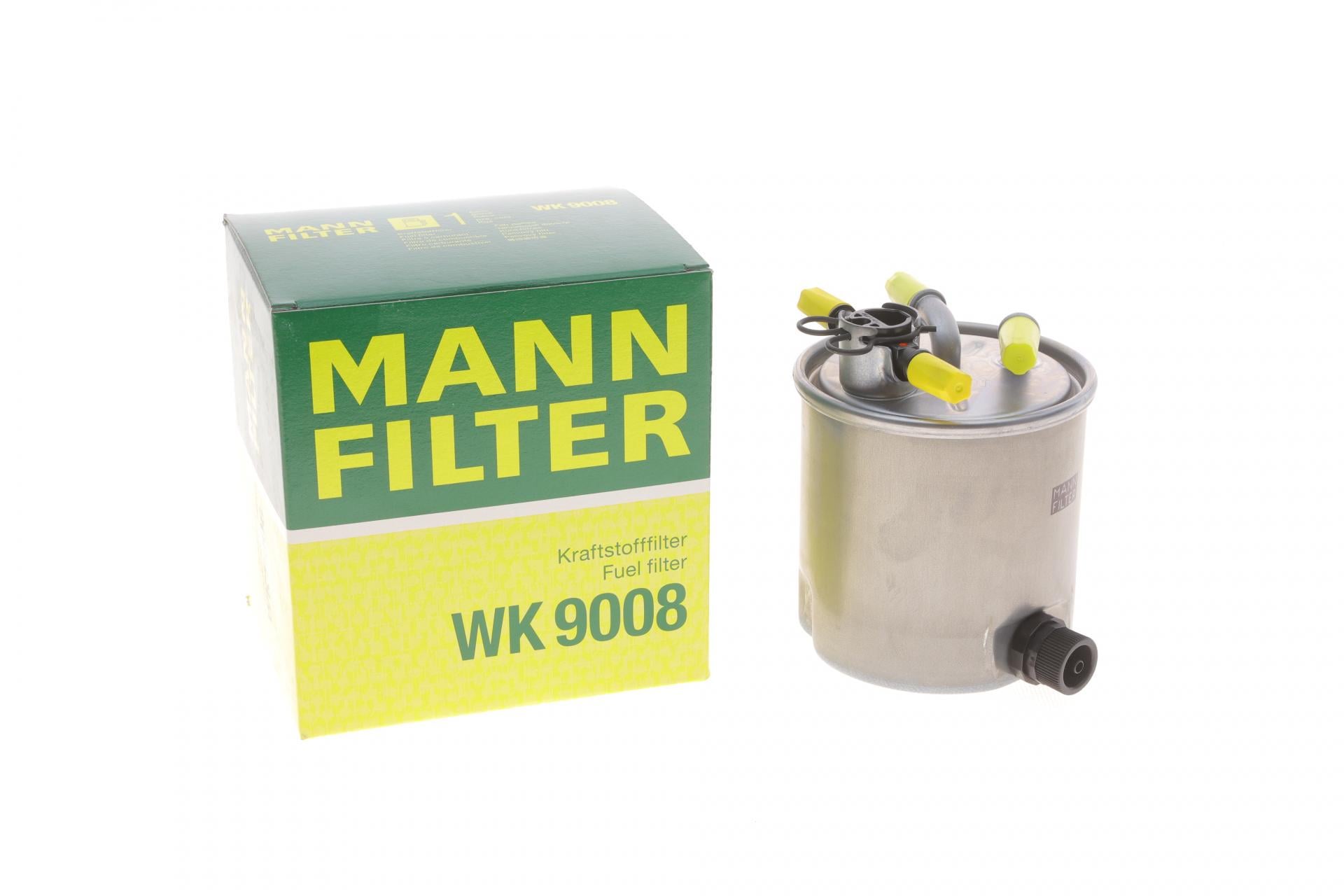 Фильтр топливный Mann-Filter для Dacia Logan 1,5DCI 05- (WK 9008)