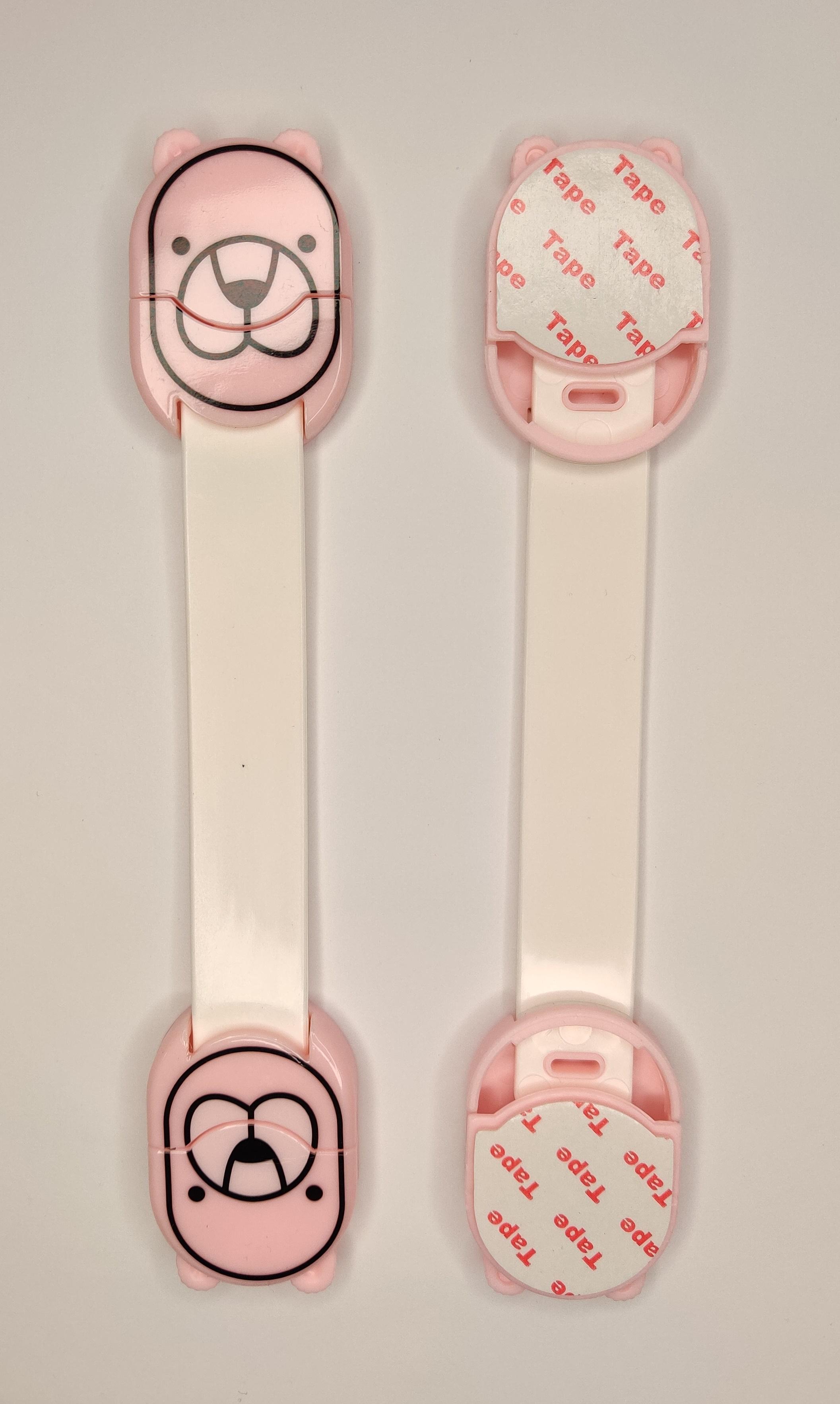 Захист на меблі від дітей Vela замок 2 шт Рожевий (00386) - фото 2 Захист на меблі від дітей Vela замок 2 шт Рожевий (00386) - фото 2