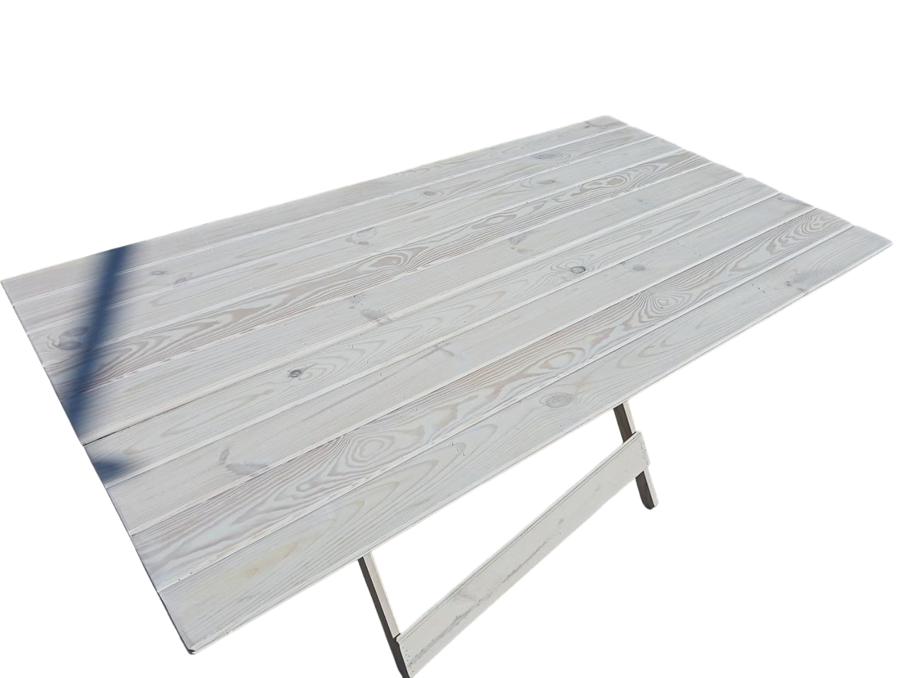 Столик деревянный из сосны 80 см х 1,5м (25442121)