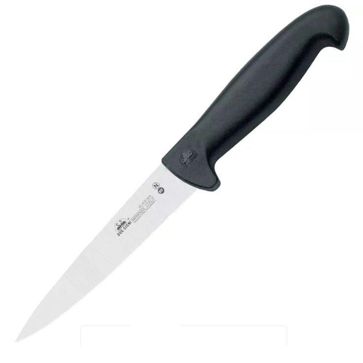 Ніж філейний Due Cigni Professional Boning Knife 413 140 мм Black (10605434)