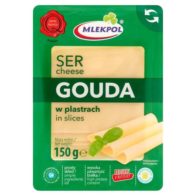 Сыр нарезка Mlekpol Gouda 400 г (27450829)