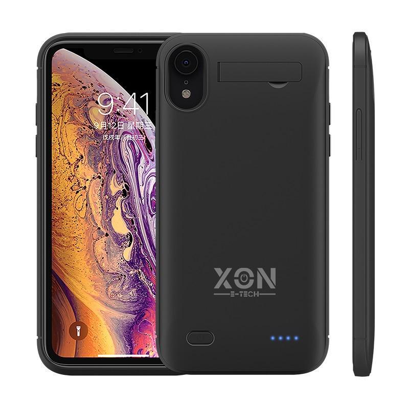 Чохол-акумулятор XON PowerCase для iPhone XR 6200 mAh Black - фото 1