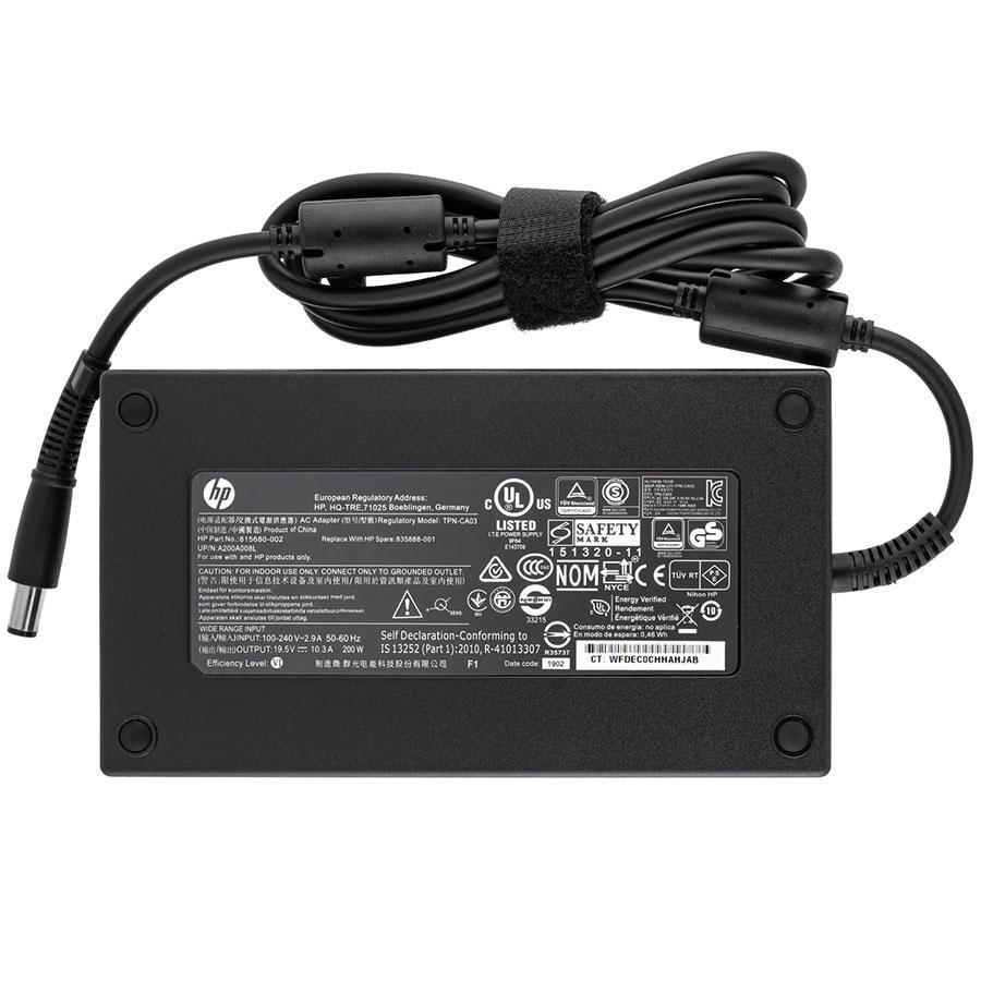 Блок питания для ноутбука HP EliteBook 8740W 19,5V 10,3A 200W 7,4х5,0 мм (213652)