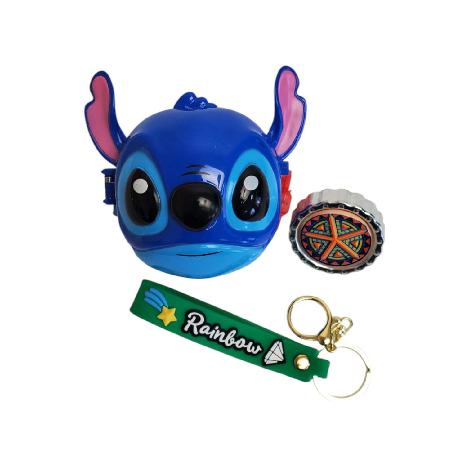 Іграшка бейблейд японська дзиґа Stitch Gyro Launcher Синій (WK2012) - фото 6 Іграшка бейблейд японська дзиґа Stitch Gyro Launcher Синій (WK2012) - фото 6