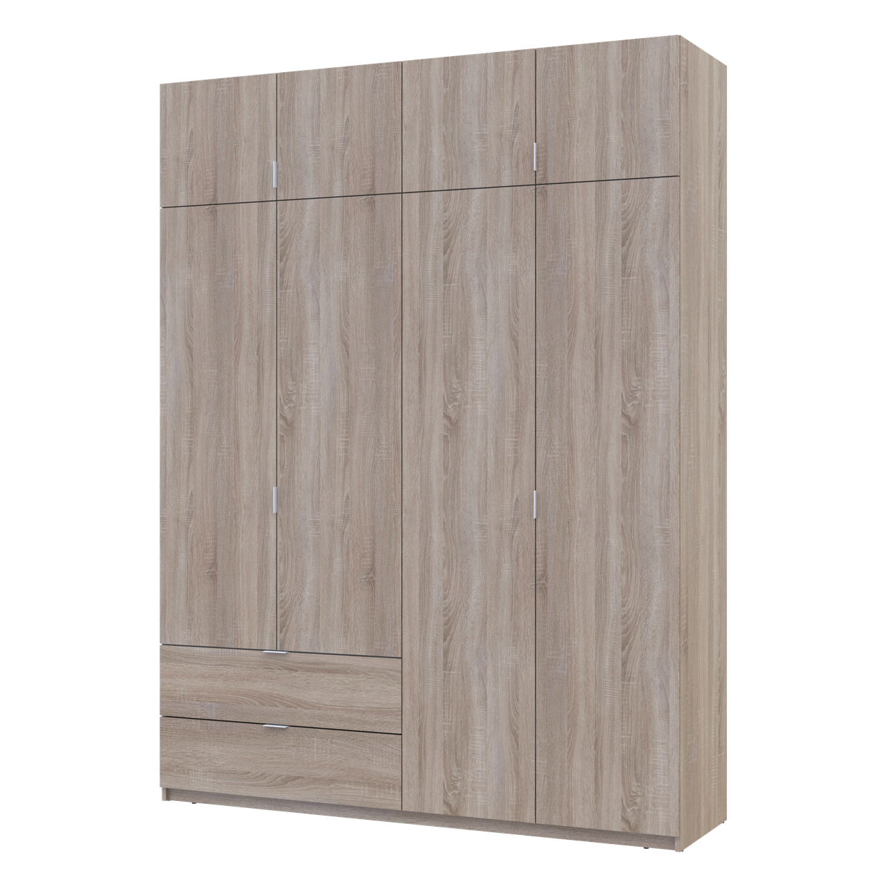 Шкаф распашный для одежды Doros Лукас 180х50х240 см Дуб сонома (80737731)