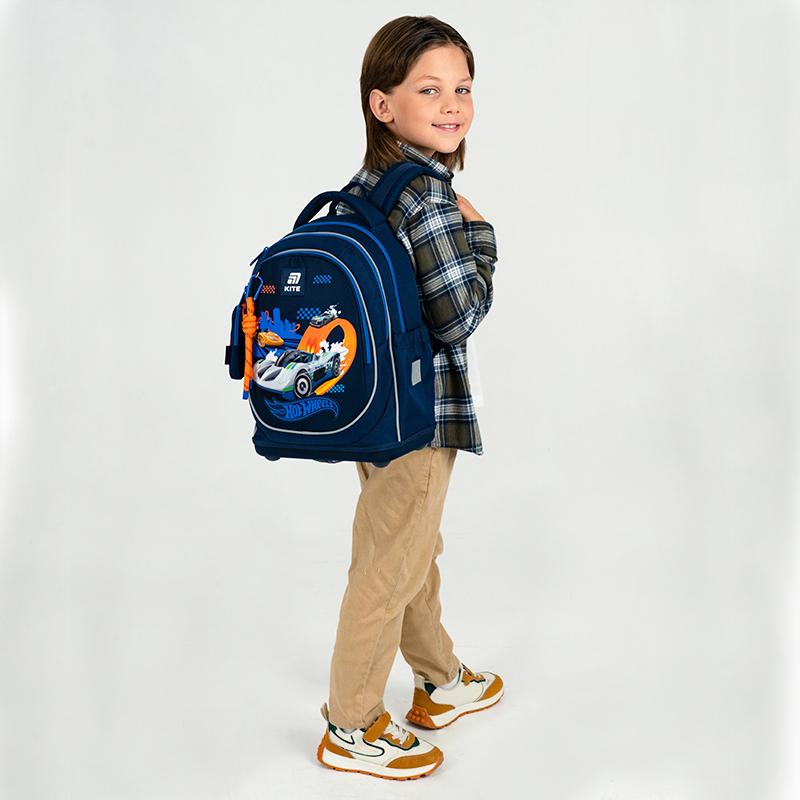 Шкільний рюкзак KITE SET HW25-724S Hot Wheels з пеналом та сумкою для взуття (995194) - фото 19 Шкільний рюкзак KITE SET HW25-724S Hot Wheels з пеналом та сумкою для взуття (995194) - фото 19
