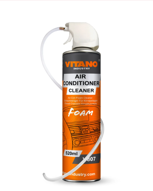 Пінний очищувач кондиціонера Air-con foam Cleaner Vitano V807 520 мл (КИЛ216589)