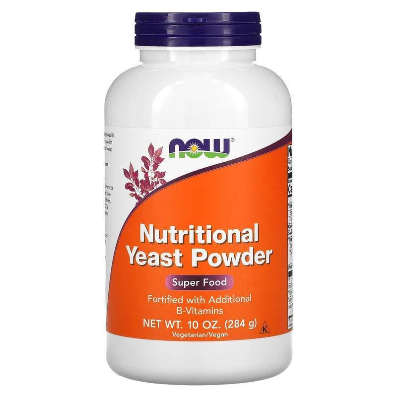 Дрожжи пищевые Now Foods Nutritional Yeast Powder Super Food в порошке 284 г (1170953349)