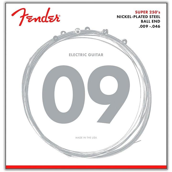 Струни для гітари Fender 250LR Nickel-Plated Steel 09-46 Light/Regular - фото 1 Струни для гітари Fender 250LR Nickel-Plated Steel 09-46 Light/Regular - фото 1