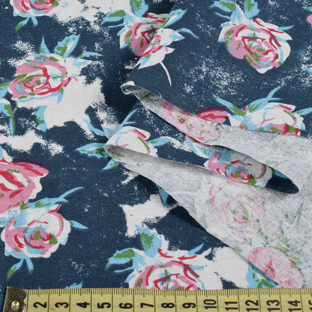 Тканина льон ширина 140 см Різнокольоровий (12623.023) - фото 3 Тканина льон ширина 140 см Різнокольоровий (12623.023) - фото 3