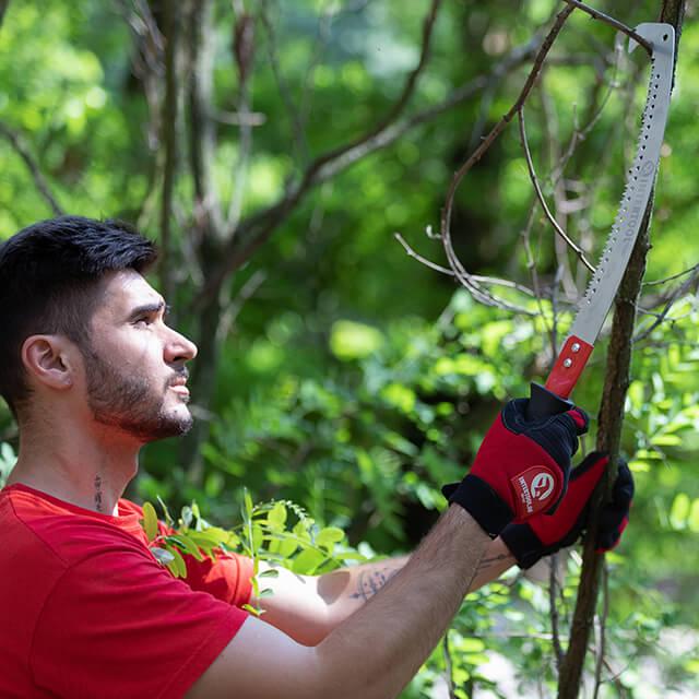 Ножовка садовая изогнутая с металлической ручкой 330 мм - фото 10 Ножовка садовая изогнутая с металлической ручкой 330 мм - фото 10