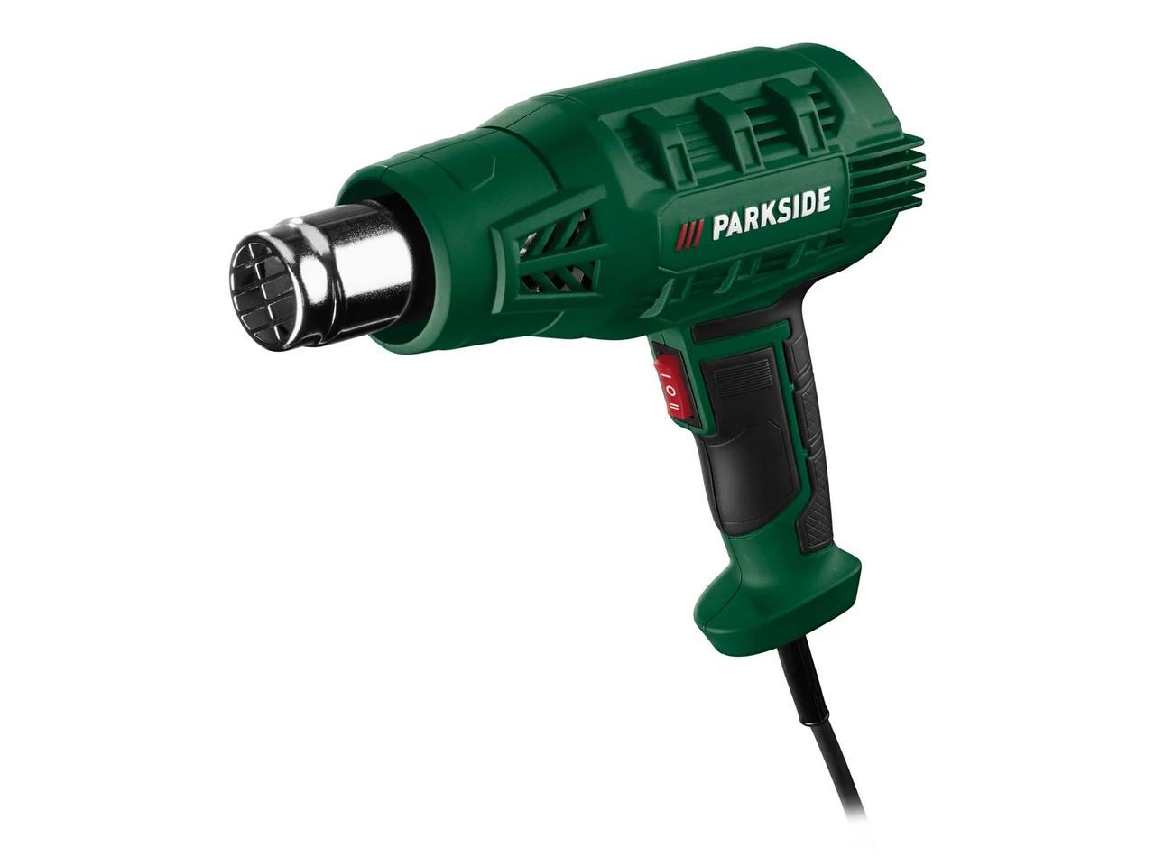 Строительный фен PARKSIDE PHLG2000G5 2000 Вт 350/600 °С длина шнура 4 м