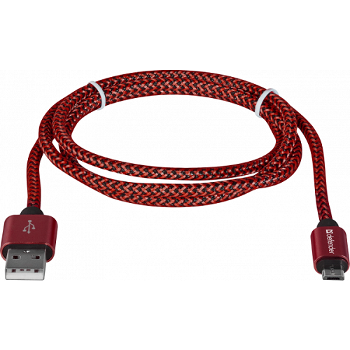 Кабель USB AM to micro BM 08-03T PRO 1 м Красный (87801)