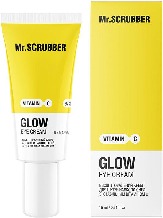 Крем для шкіри навколо очей висвітлювальний Mr.SCRUBBER Glow Vitamin C зі стабільним вітаміном С 15 мл (21077) Крем для шкіри навколо очей висвітлювальний Mr.SCRUBBER Glow Vitamin C зі стабільним вітаміном С 15 мл (21077)