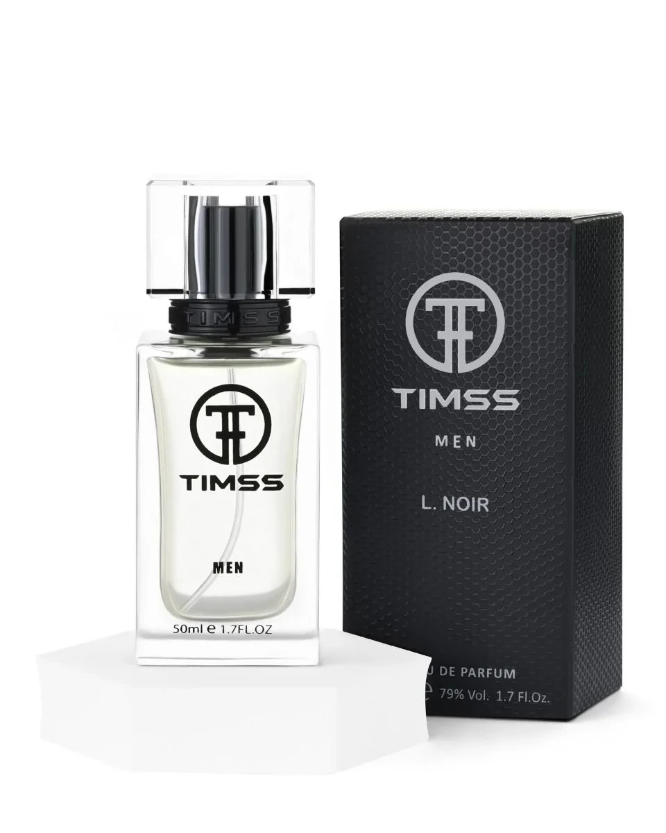 Парфюмерная вода мужская TIMSS Lacoste Eau De L.12.12 Noir 50 мл (М151)