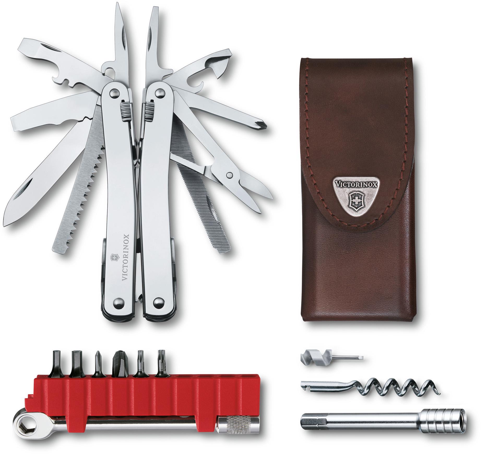 Складний ніж Victorinox SWISSTOOL SPIRIT X PLUS RATCHET Vx30236.L