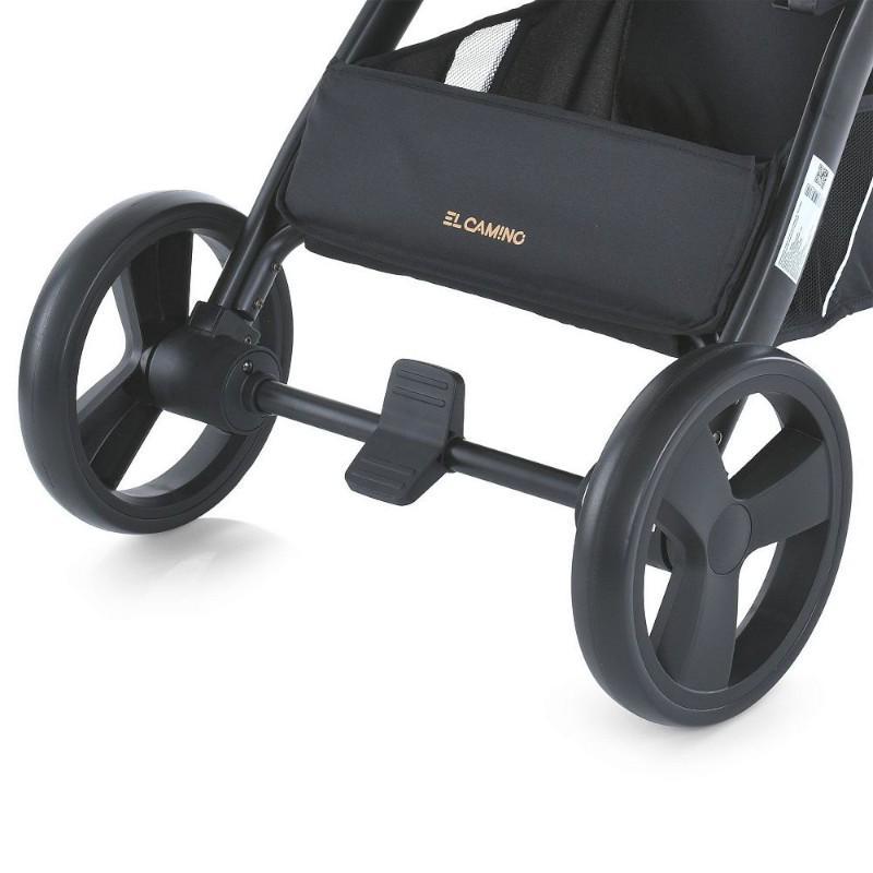 Коляска дитяча прогулянкова El Camino Помаранчевий (ME 1053-3) - фото 7