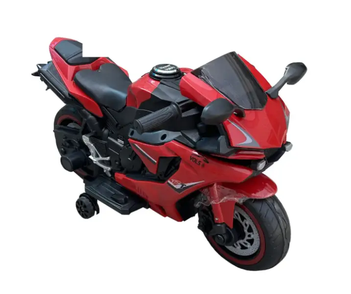 Детский электромотоцикл VOLSO 12В 40Вт 4,5 А/час до 6 км/ч Красный (VS1900R)