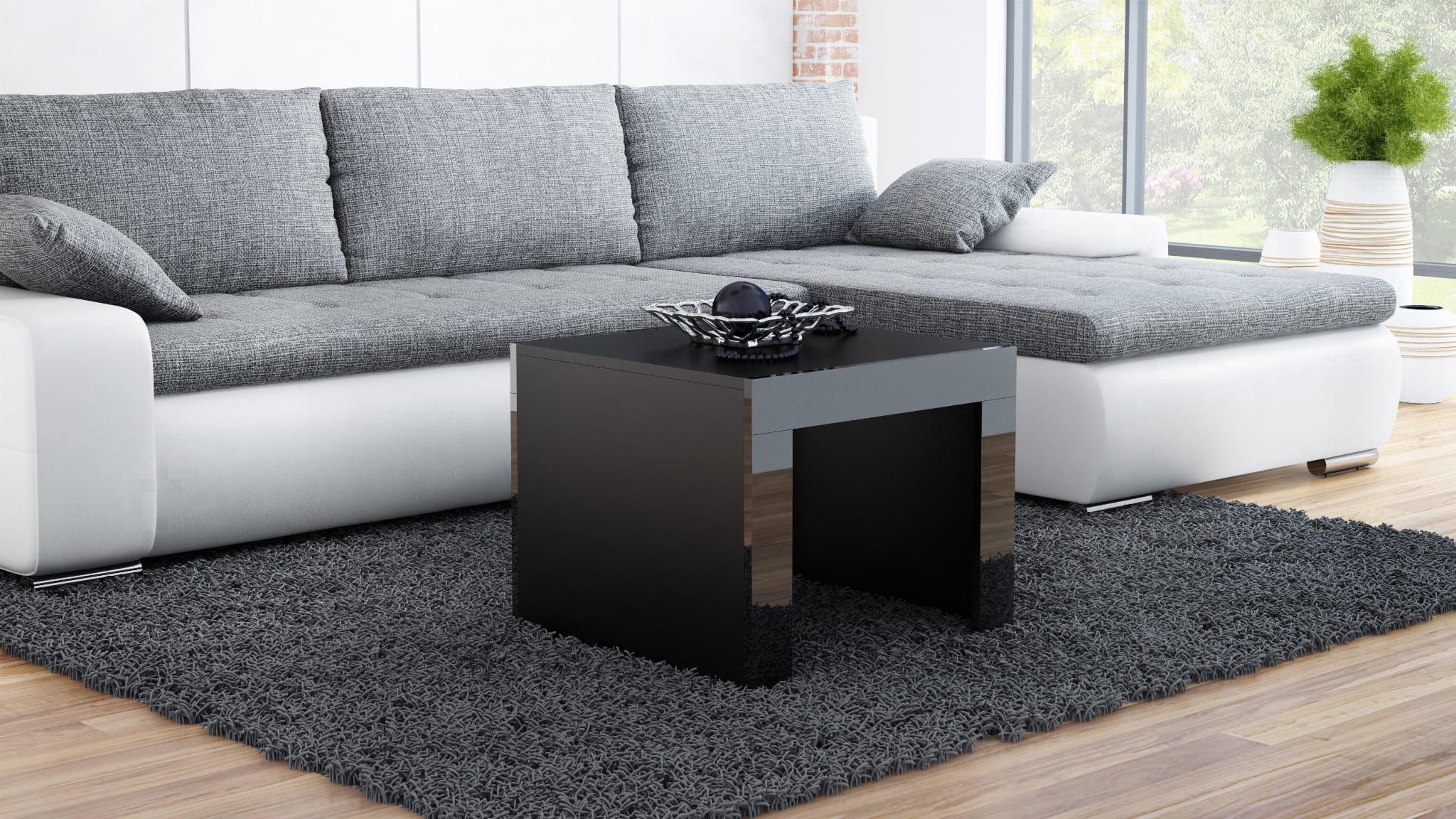 Столик журнальний Cama Meble TESS 60 Чорний (44050)