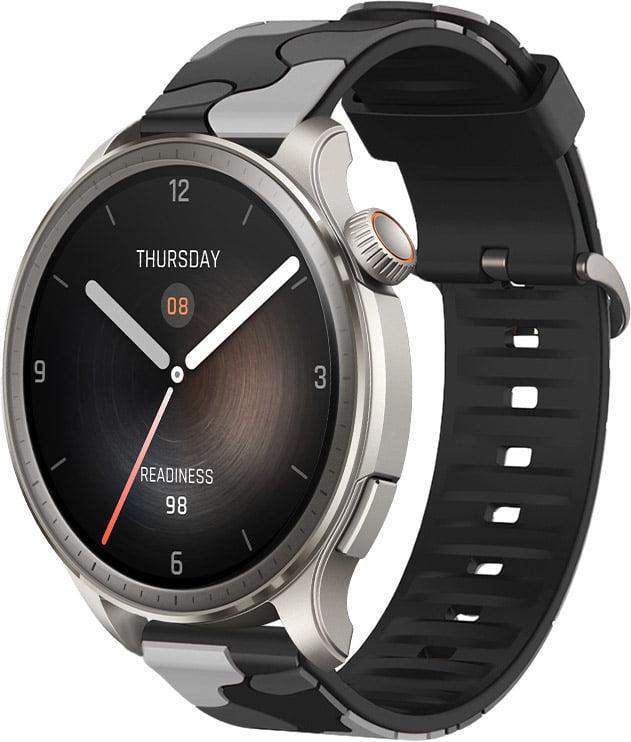 Ремешок Tactic Camouflage для Amazfit Balance Black/Grey (37247-53)