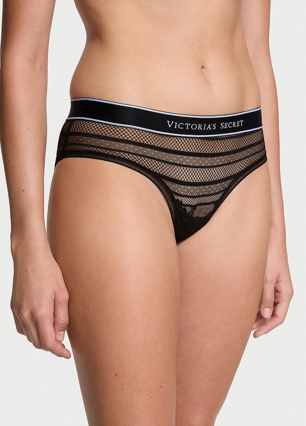 Трусики женские Victoria's Secret L Черный (7040000417951QB4L)