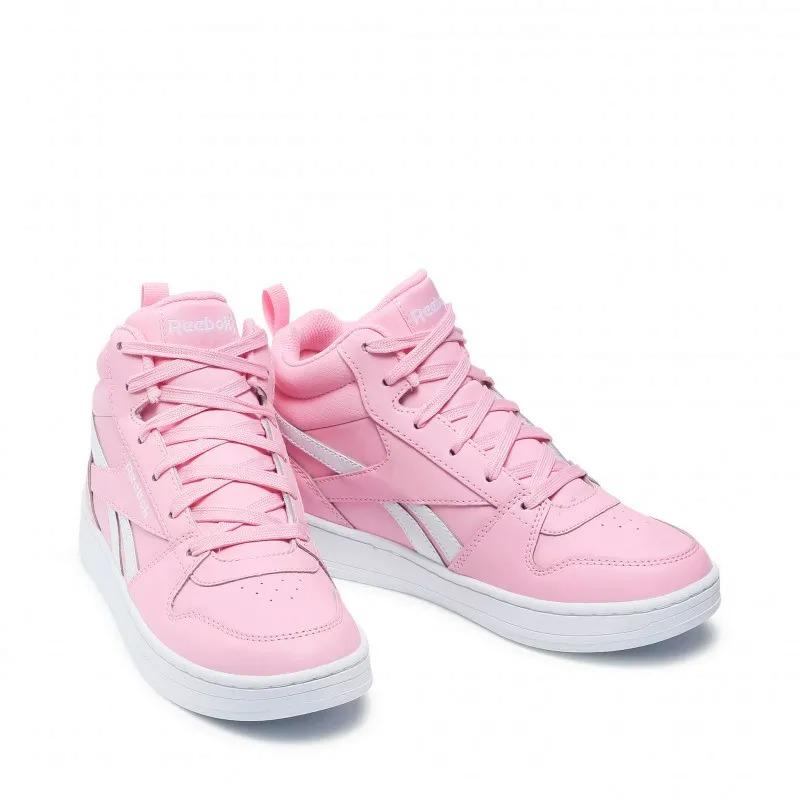 Кроссовки Reebok Royal Prime Mid 2 р. 3,5/34,5 23,3 см Pink Glow/Cloud White (13524075) - фото 3