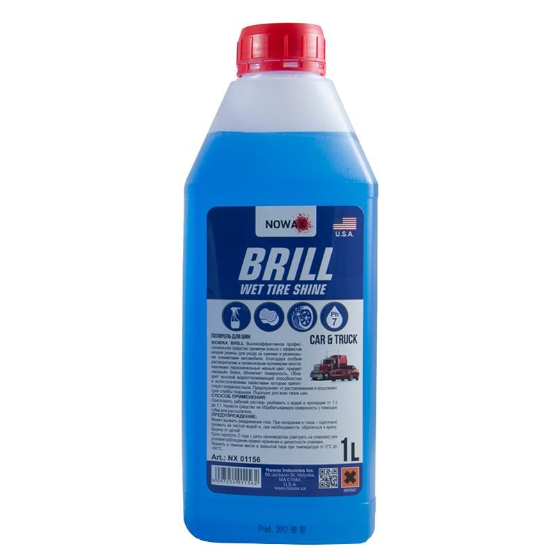 Поліроль для шин Nowax Brill Wet Tire Shine 1 л (NX01156) - фото 1